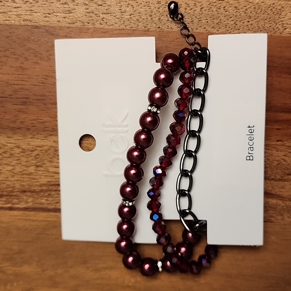 Set of 3 Belk bracelets